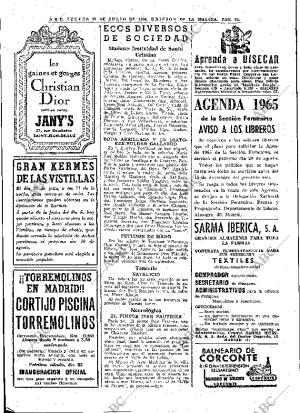 ABC MADRID 23-07-1964 página 52