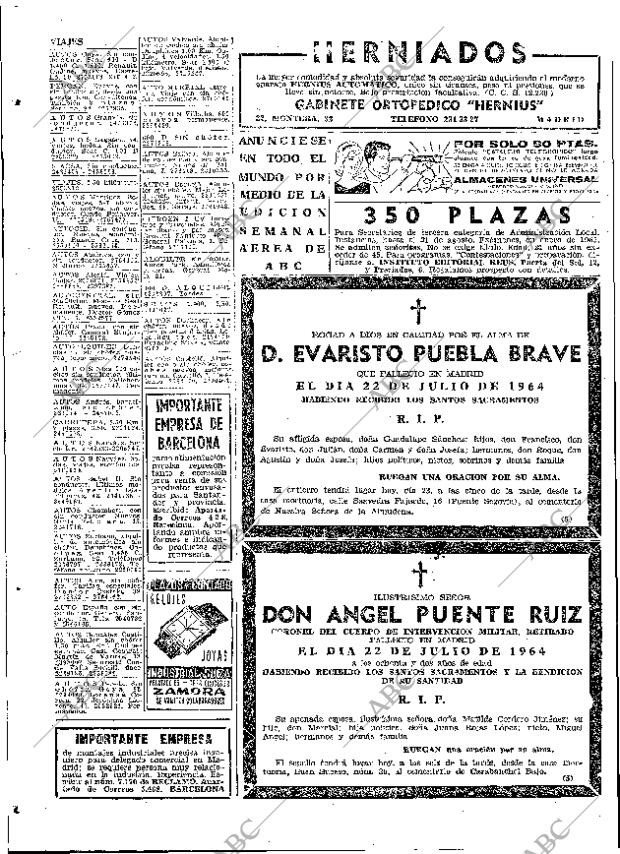 ABC MADRID 23-07-1964 página 74