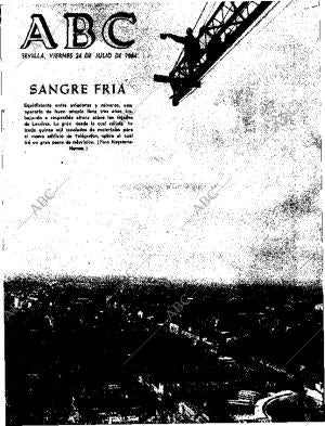 ABC SEVILLA 24-07-1964 página 1