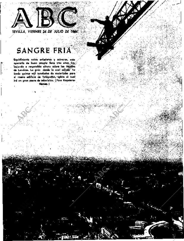 ABC SEVILLA 24-07-1964 página 1