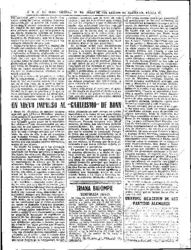 ABC SEVILLA 24-07-1964 página 16