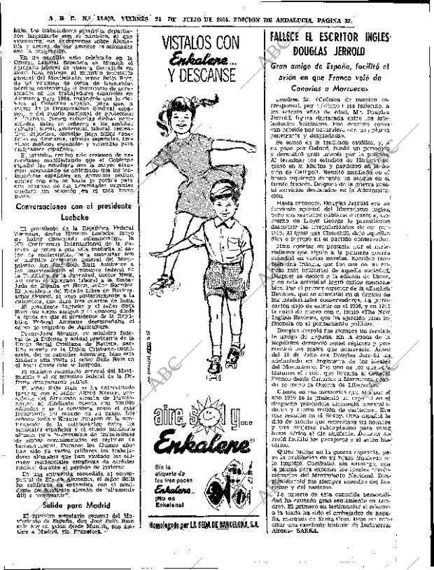 ABC SEVILLA 24-07-1964 página 22