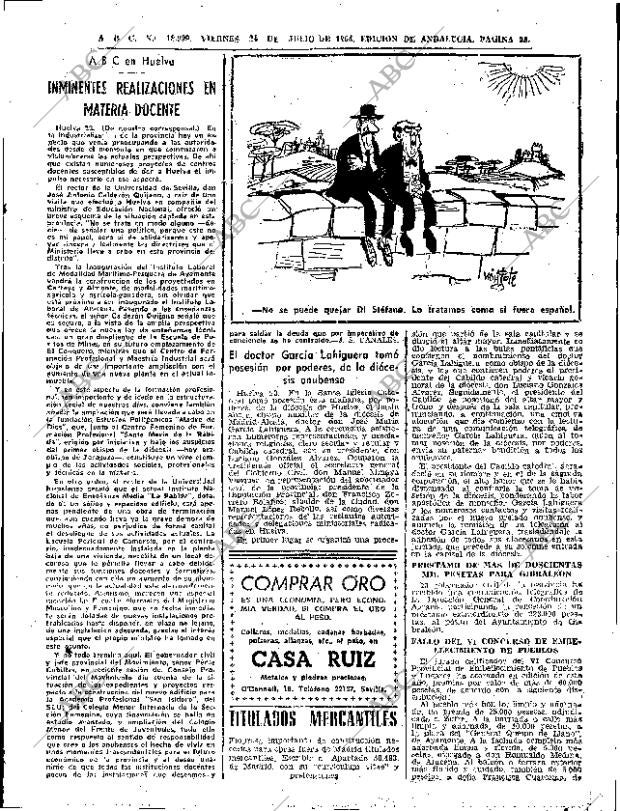ABC SEVILLA 24-07-1964 página 25