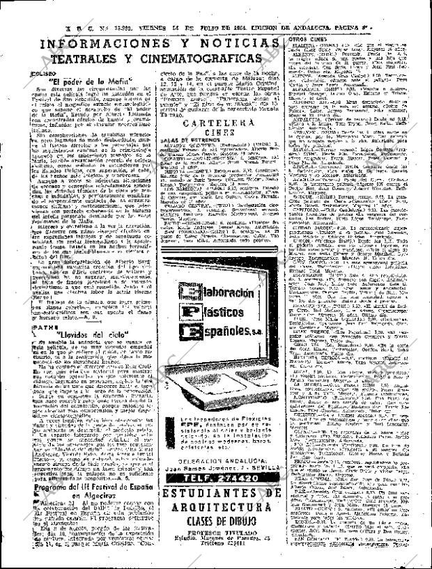 ABC SEVILLA 24-07-1964 página 35