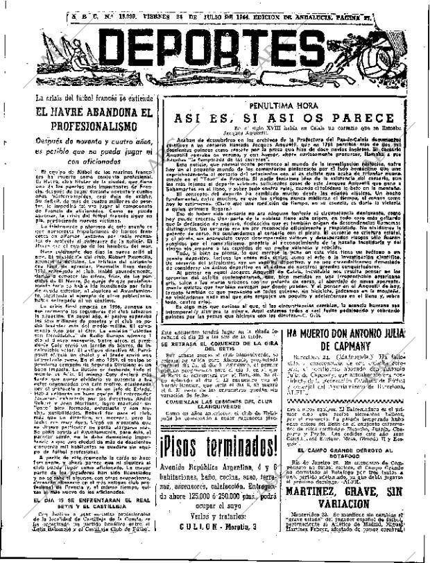 ABC SEVILLA 24-07-1964 página 37