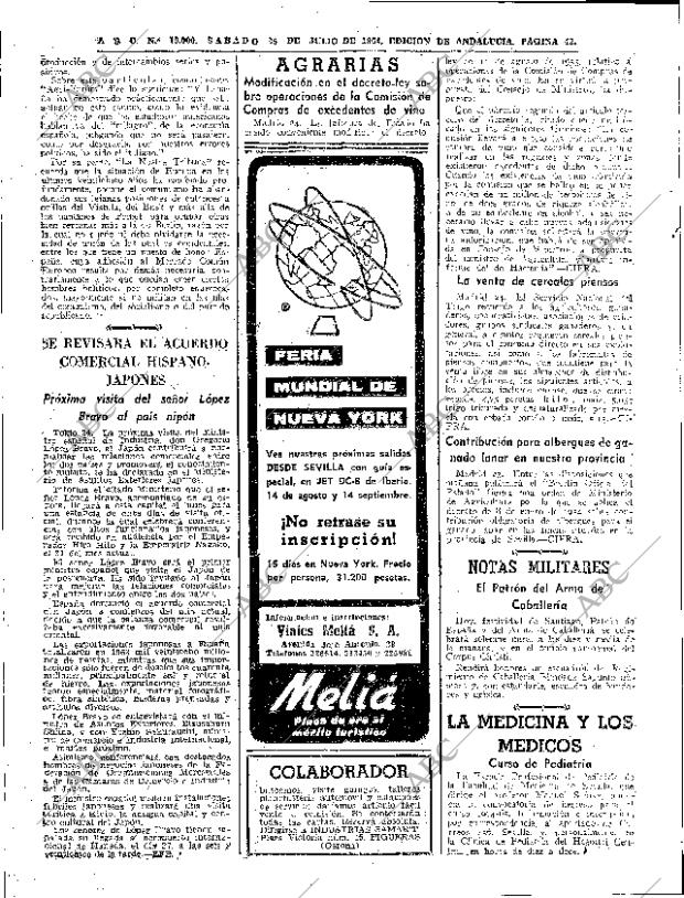 ABC SEVILLA 25-07-1964 página 42