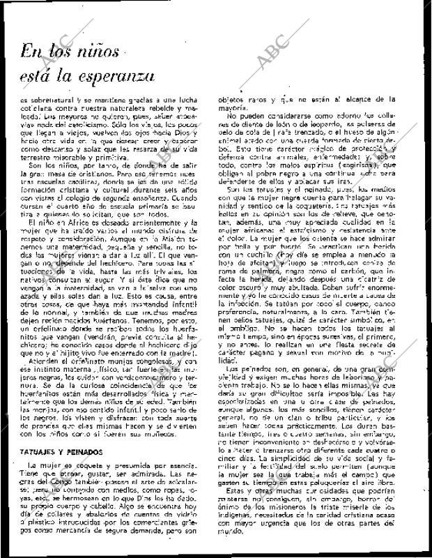 BLANCO Y NEGRO MADRID 25-07-1964 página 22