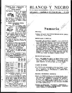 BLANCO Y NEGRO MADRID 25-07-1964 página 3
