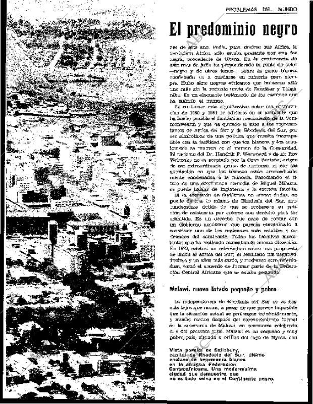 BLANCO Y NEGRO MADRID 25-07-1964 página 55