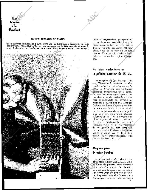 BLANCO Y NEGRO MADRID 25-07-1964 página 80