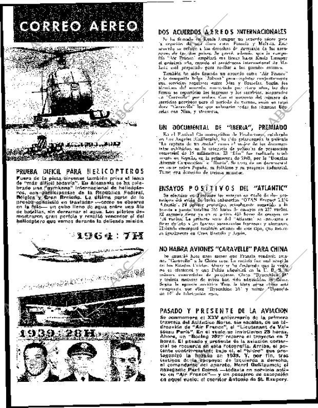 BLANCO Y NEGRO MADRID 25-07-1964 página 84