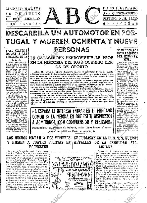 ABC MADRID 28-07-1964 página 23