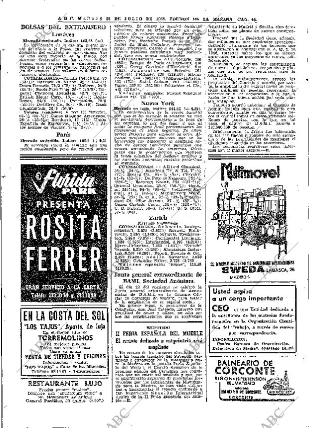 ABC MADRID 28-07-1964 página 46