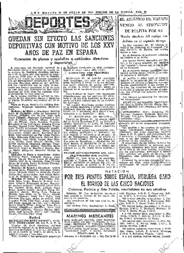 ABC MADRID 28-07-1964 página 47