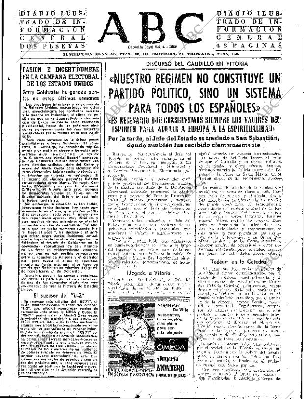 ABC SEVILLA 30-07-1964 página 15