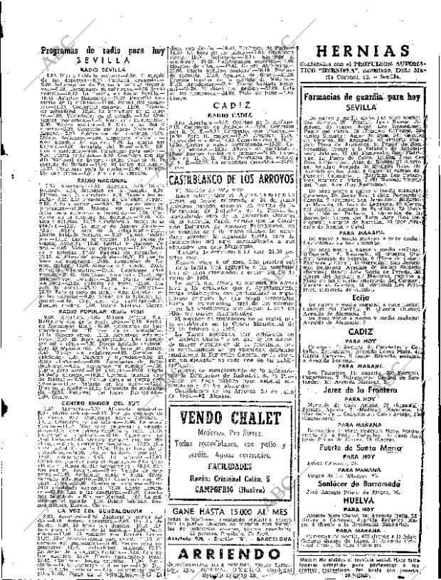ABC SEVILLA 02-08-1964 página 61