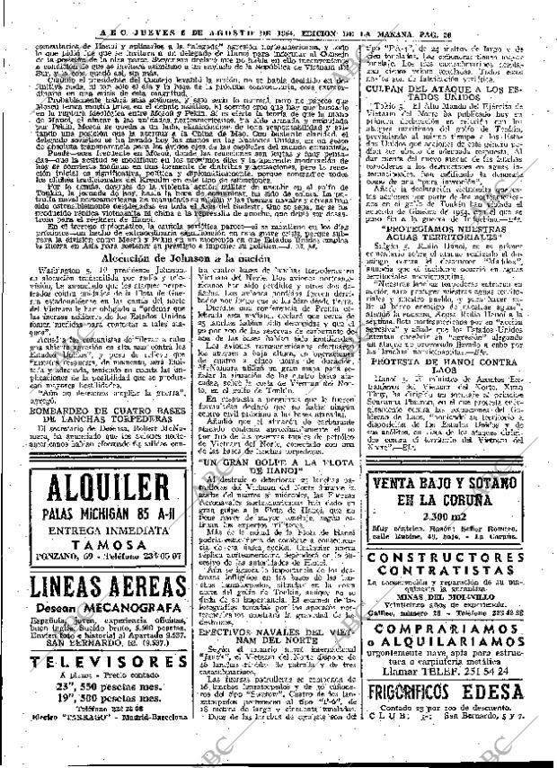 ABC MADRID 06-08-1964 página 26