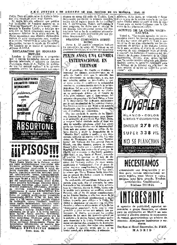 ABC MADRID 06-08-1964 página 28