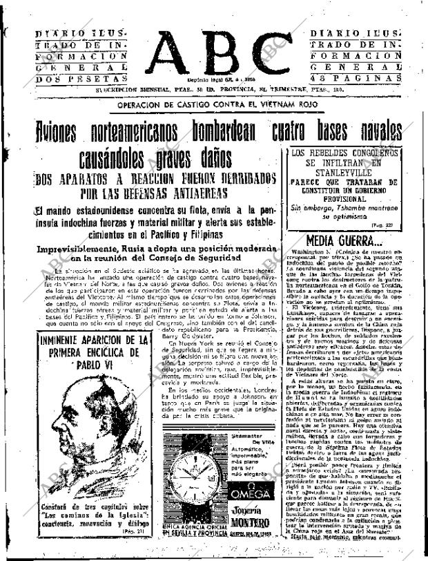 ABC SEVILLA 06-08-1964 página 15