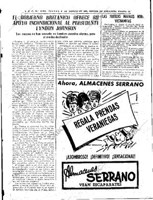 ABC SEVILLA 06-08-1964 página 19