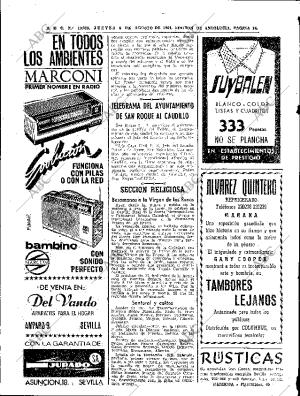 ABC SEVILLA 06-08-1964 página 24