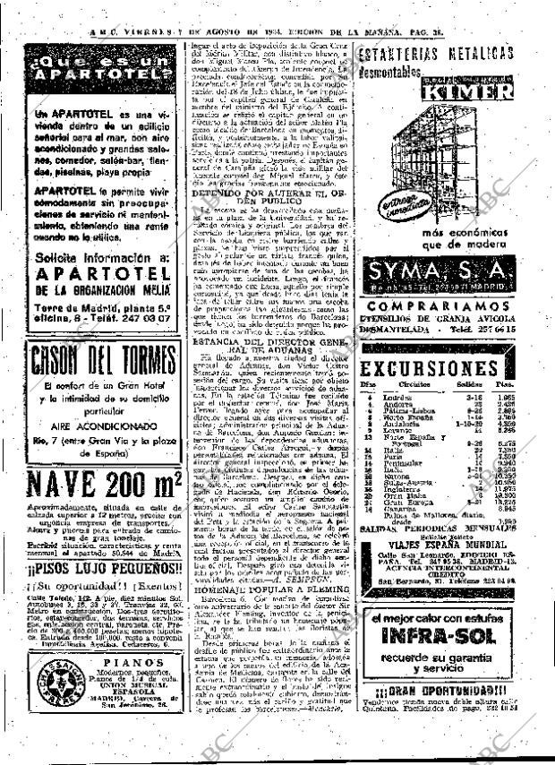 ABC MADRID 07-08-1964 página 38