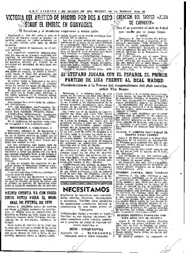 ABC MADRID 07-08-1964 página 47