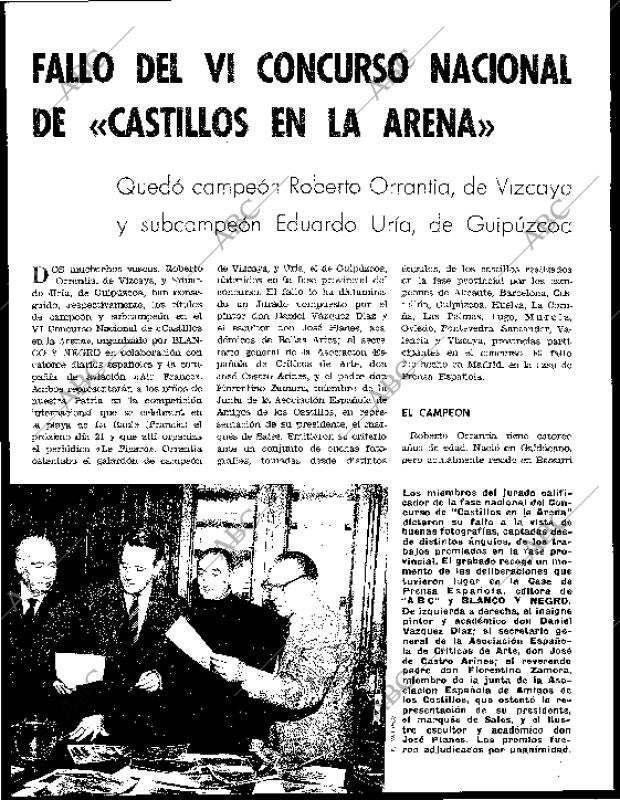 BLANCO Y NEGRO MADRID 08-08-1964 página 22