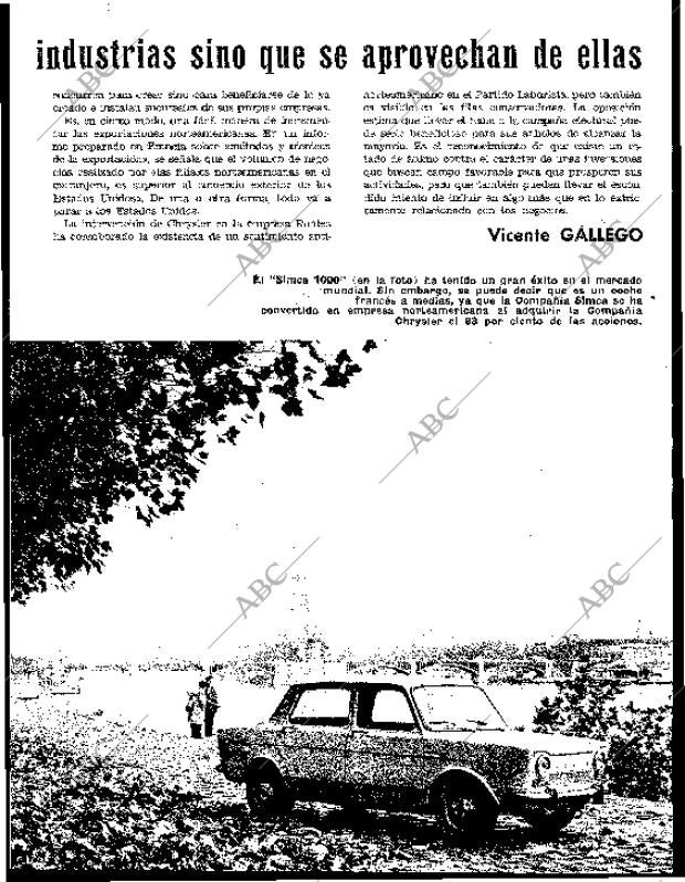 BLANCO Y NEGRO MADRID 08-08-1964 página 59
