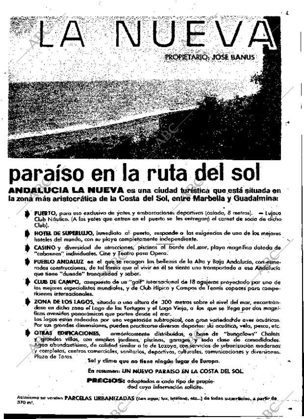 ABC MADRID 09-08-1964 página 19