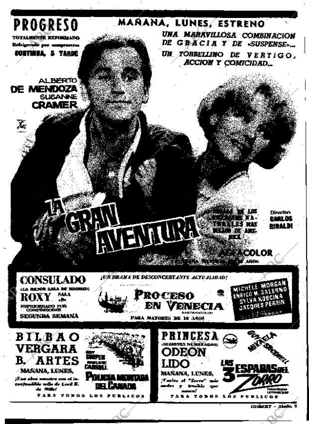 ABC MADRID 09-08-1964 página 51