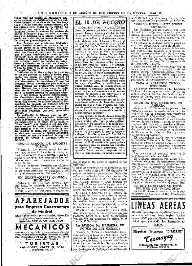 ABC MADRID 09-08-1964 página 56