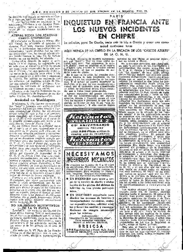 ABC MADRID 09-08-1964 página 57