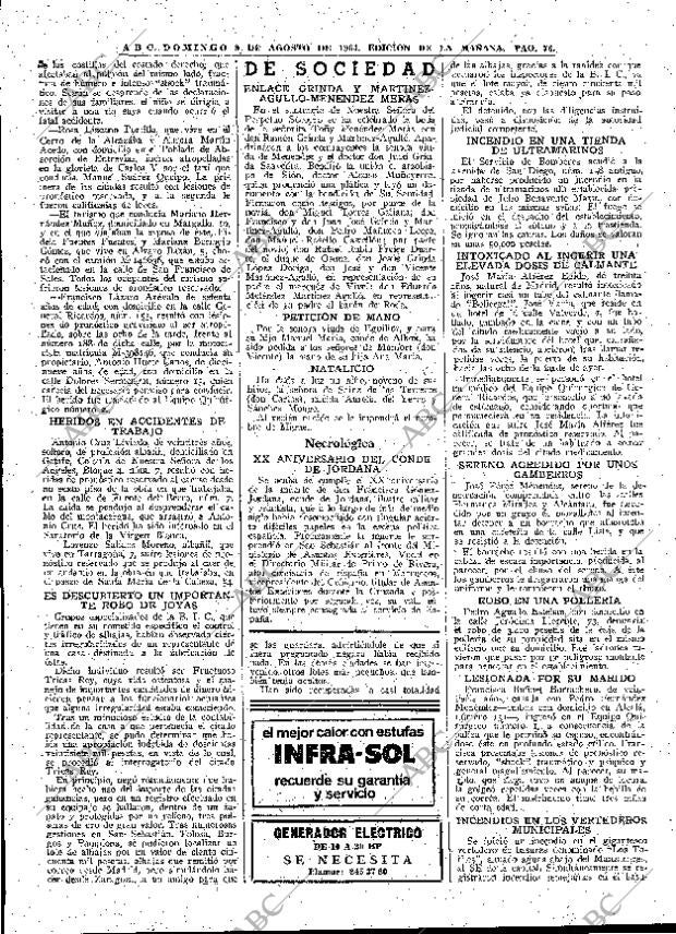 ABC MADRID 09-08-1964 página 76