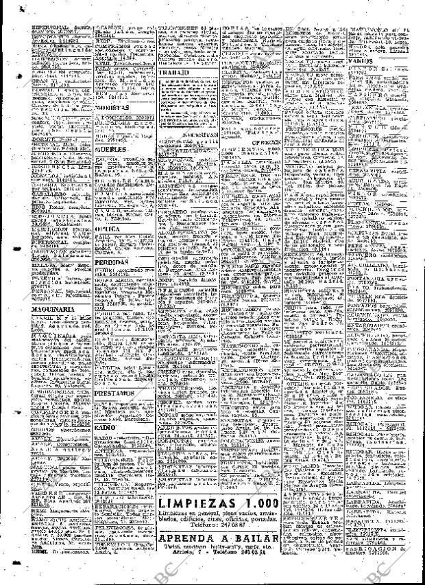 ABC MADRID 09-08-1964 página 94