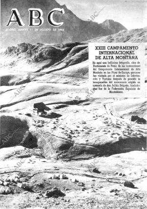 ABC MADRID 11-08-1964 página 1