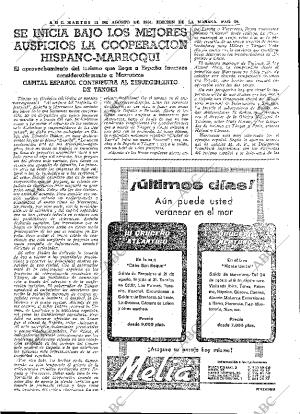 ABC MADRID 11-08-1964 página 39