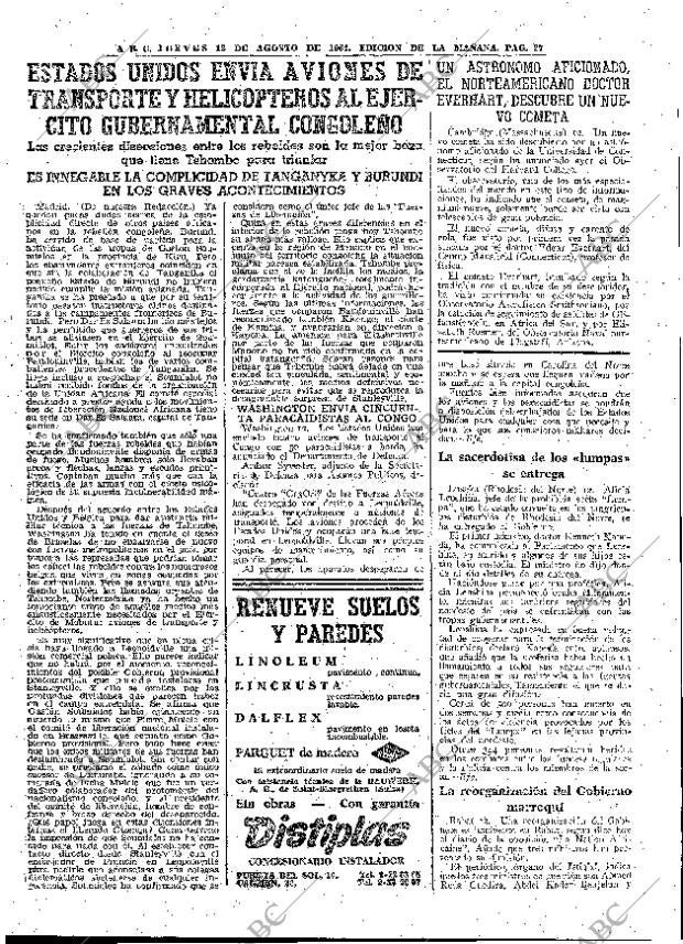 ABC MADRID 13-08-1964 página 27