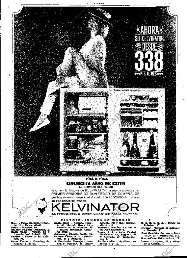 ABC MADRID 13-08-1964 página 4