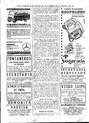 ABC MADRID 13-08-1964 página 42