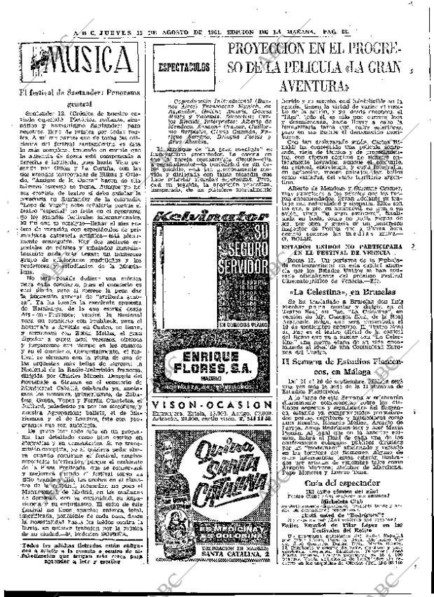ABC MADRID 13-08-1964 página 53