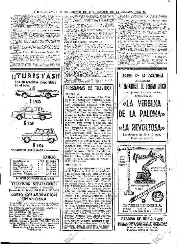 ABC MADRID 13-08-1964 página 55