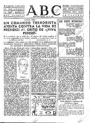 ABC MADRID 15-08-1964 página 23