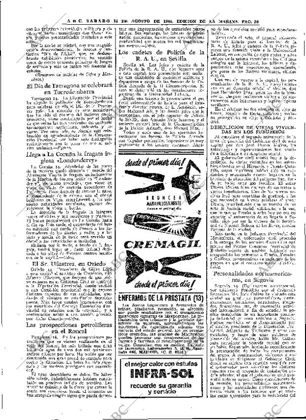 ABC MADRID 15-08-1964 página 36