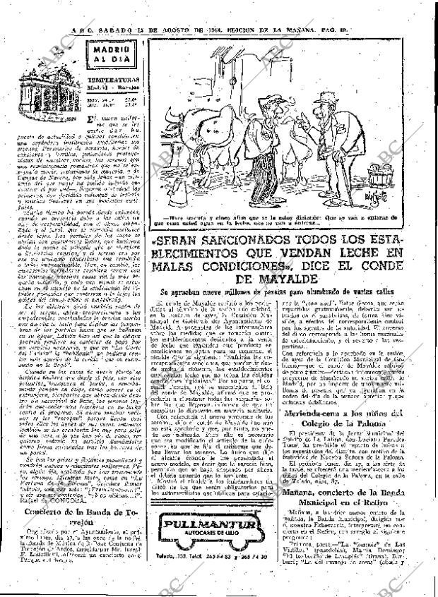 ABC MADRID 15-08-1964 página 39