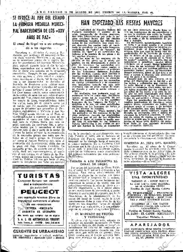 ABC MADRID 15-08-1964 página 42