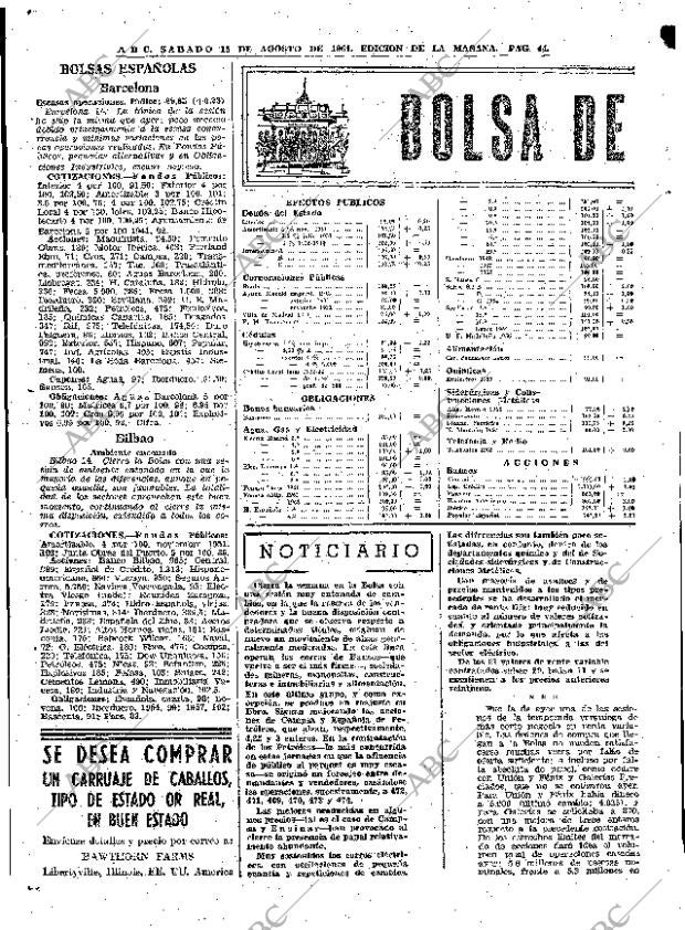 ABC MADRID 15-08-1964 página 44