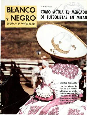 BLANCO Y NEGRO MADRID 15-08-1964