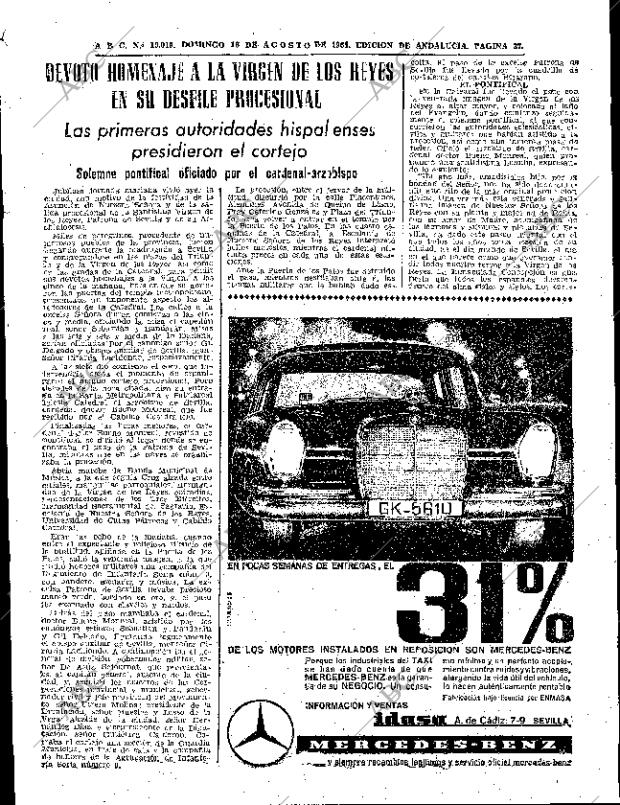 ABC SEVILLA 16-08-1964 página 37