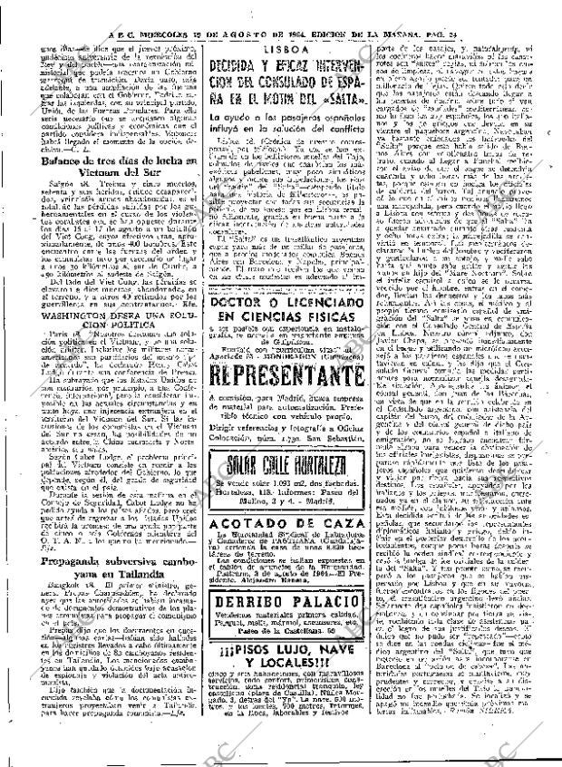 ABC MADRID 19-08-1964 página 24